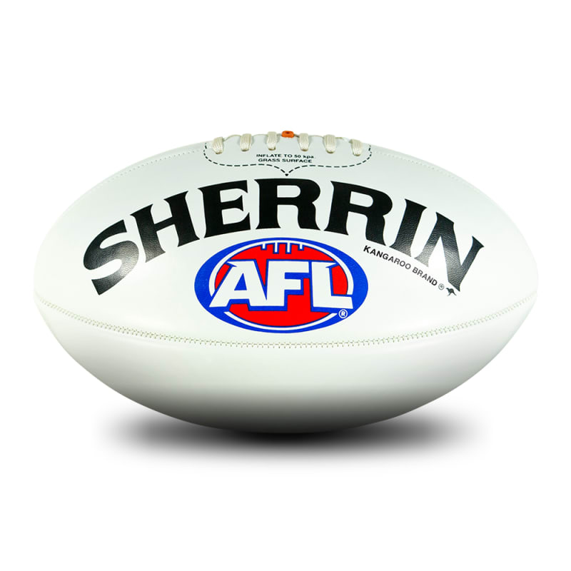 AFL Replica PVC Ball - White
