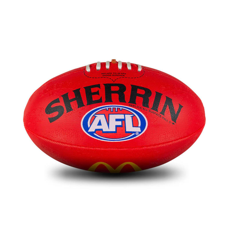 AFL Replica All Surface - Red - Size 3
