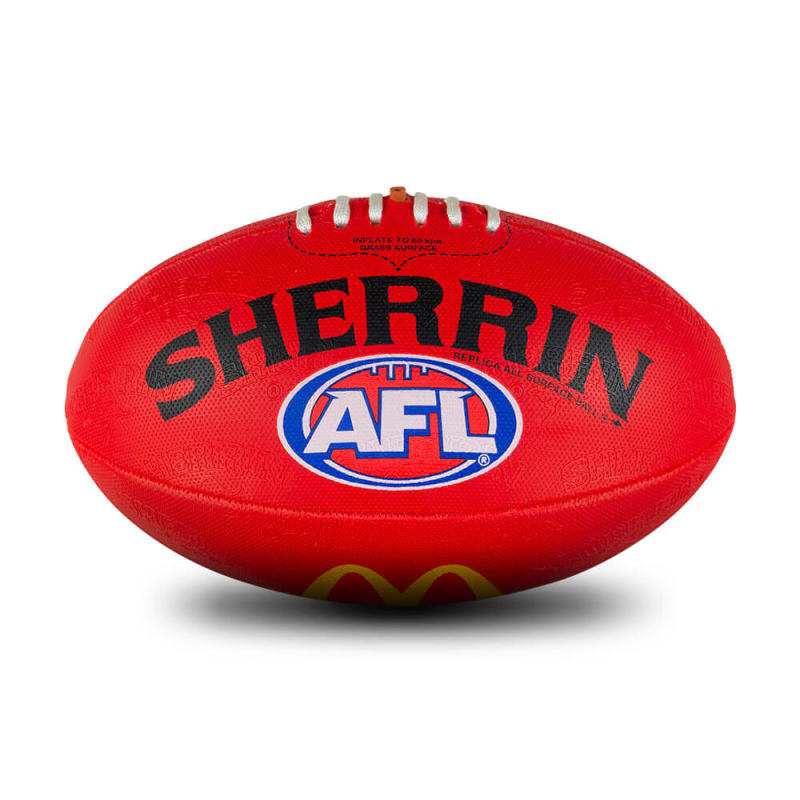 AFL Replica All Surface - Red - Size 4