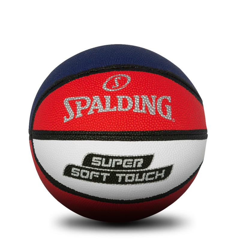 Super Soft Basketball - Red/White/Blue