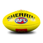 Official Game Ball of the AFL - Yellow