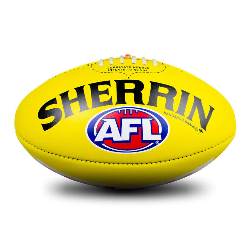 Aussie Rules Ball 100% Hand Stitched Laminated Backing FORZA Grand Match AFL Ball Aussie Rules Football Elite Texture Grip 