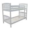 Homegear 3FT Single Wooden Bunk Bed White