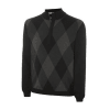Ashworth Mens Half-Zip Pattern Sweater