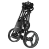 Caddymatic Golf Continental 3 Wheel Folding Golf Push/Pull Cart Black/Grey #1