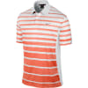 Nike Golf Tiger Woods TW Stripe Polo - White / Orange