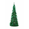 Homegear 5FT Artificial Tinsel Decorated Collapsible Christmas Tree - Green #2