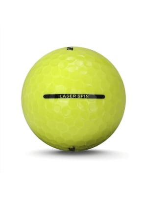 72 Ram Golf Laser Spin Golf Balls - Yellow