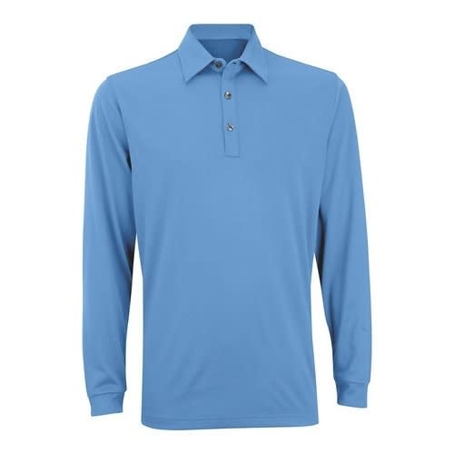 Ashworth Performance EZ SOF Long Sleeve Polo MEDIUM