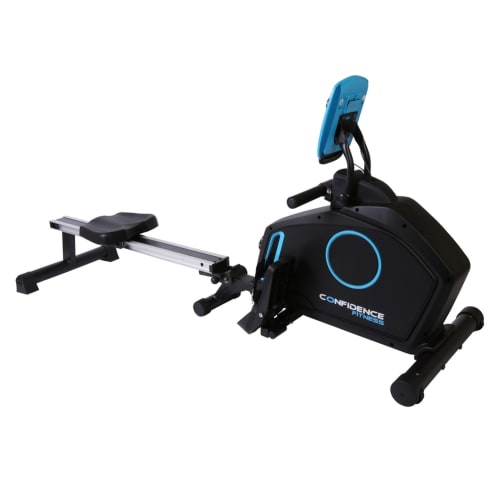 Confidence Fitness RowTec Rower Magnetic Rowing Machine with Variable Resistance