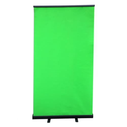 Homegear Pull Up Green Screen, Tall/Standing Style, Collapsible/Pop Up Style