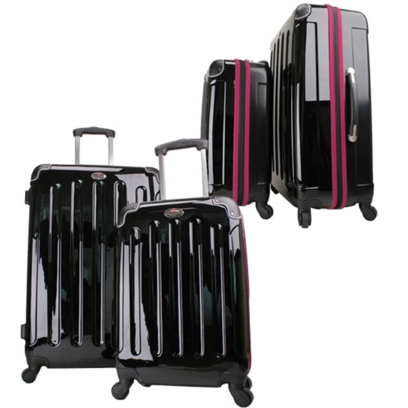 4 wheel suitcase set offers