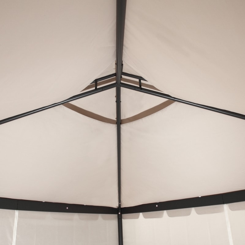OPEN BOX Palm Springs 10' x 10' Deluxe Gazebo / Party Tent just 209.99