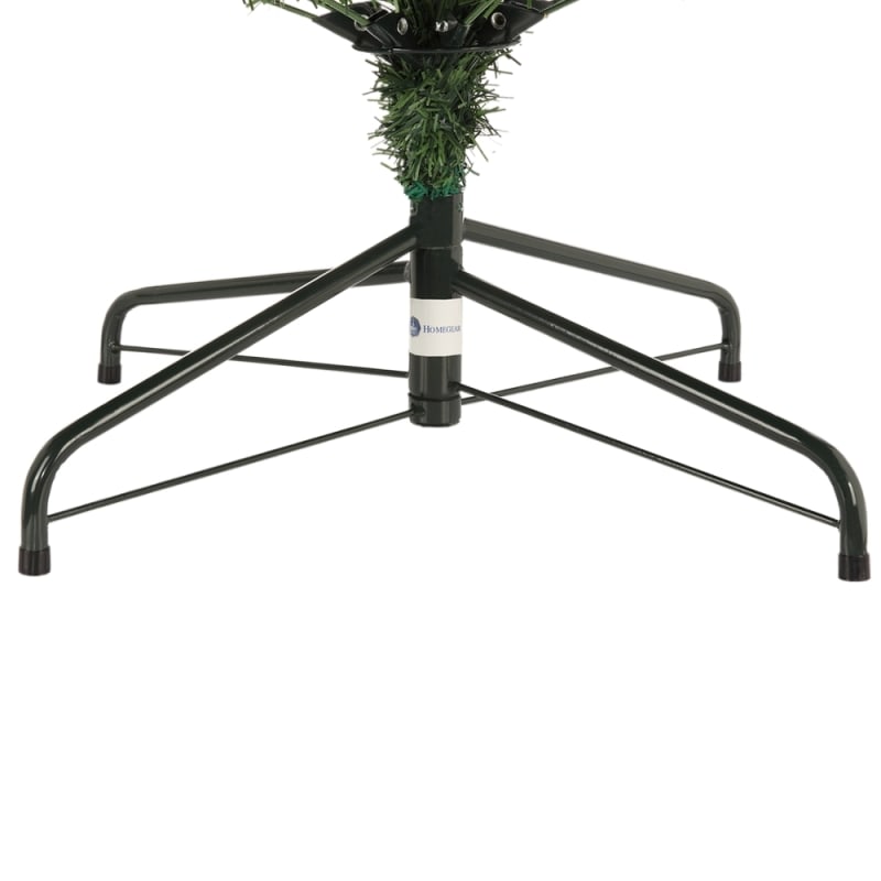 OPEN BOX Homegear Luxury 1000 Tip 6 Foot Artificial Christmas Tree with Metal Stand #4