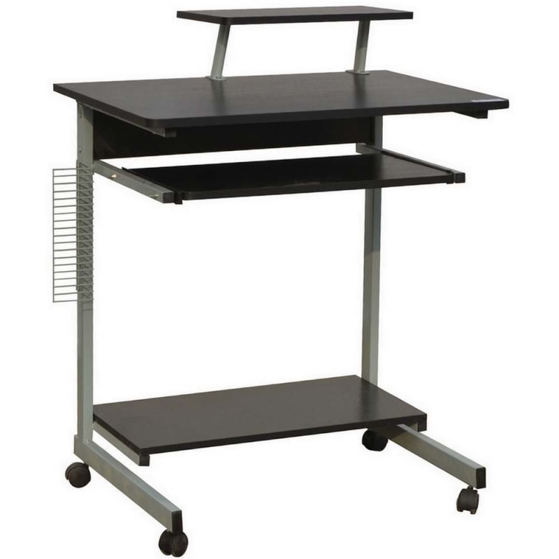 Open Box Homegear Compact Home Office Computer Desk On Wheels