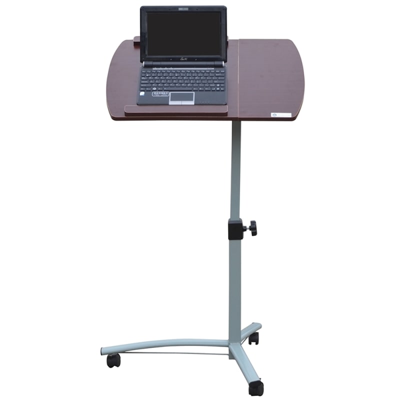 Homegear Portable Rolling Laptop Desk Table Stand on 