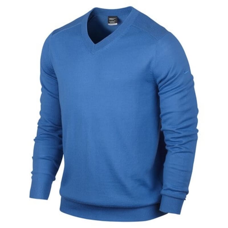 Nike Performance VNeck Merino Sweater Blue