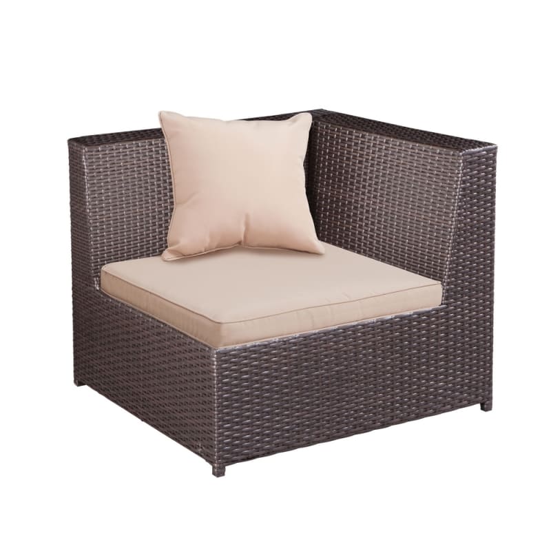 Palm Springs Outdoor 5 pc Furniture Wicker Patio Set w ...