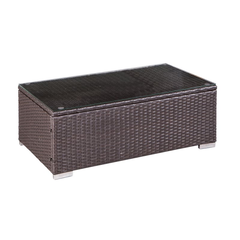 Open Box Palm Springs Outdoor 4 Piece Furniture Wicker Patio Set W Chairs Table Cushions Just 349 99 Wicker Furniture At Shop247 Com