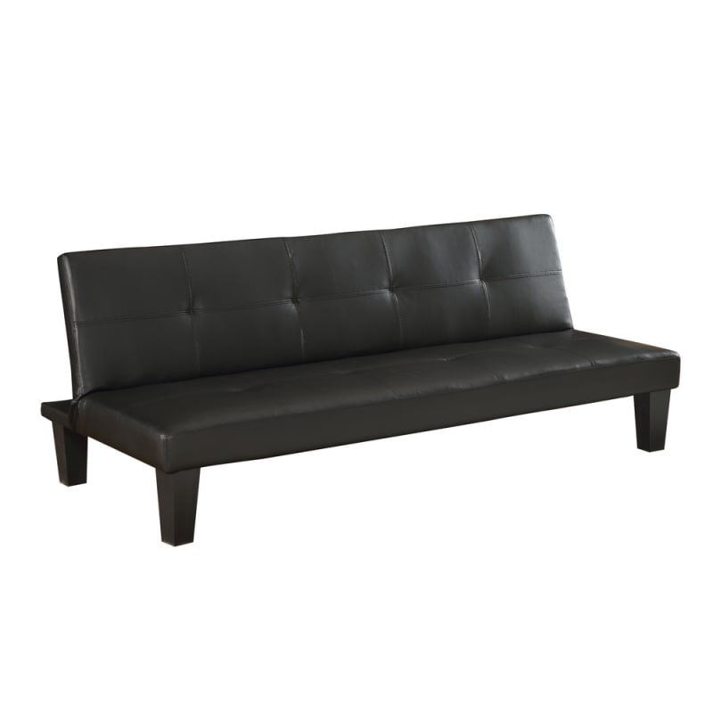 Open Box Homegear Modern Faux Leather, Modern Faux Leather Sofa Bed