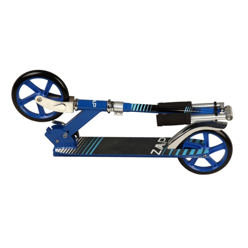 OPEN BOX ZAAP Pro X1 Folding Kick Scooter with Adjustable Handlebar - Blue just $18.99 - Save 