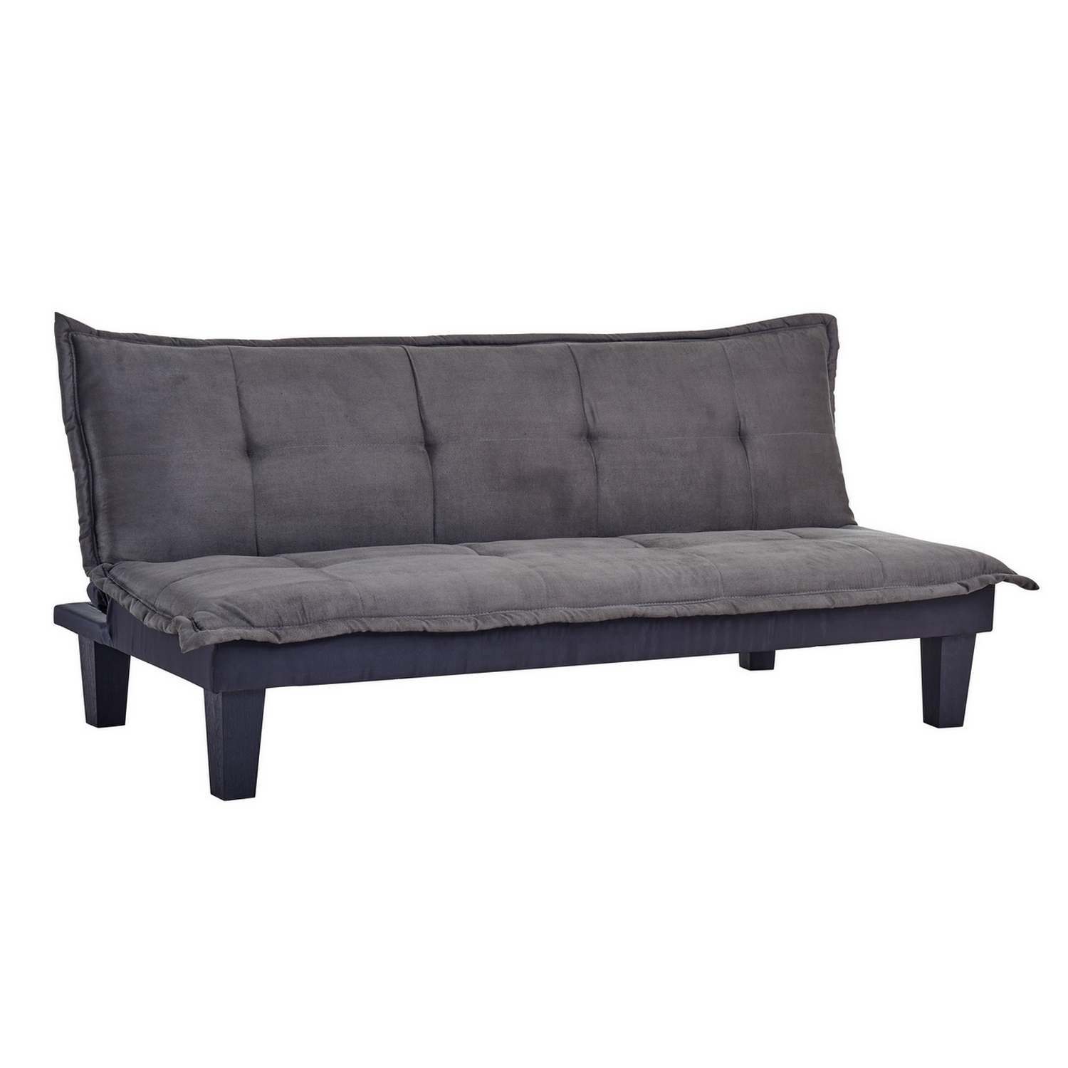 Open Box Homegear Furniture Microfiber Futon Sofa Bed Recliner