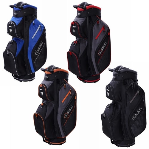 Ram Golf Lightweight Trolley Bag with 14 Way Full Length Dividers