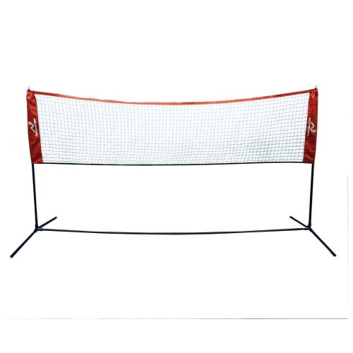 Woodworm 10ft x 5ft Portable Sports Net - Great for Badminton, Volleyball, Tennis and more