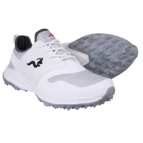 Woodworm Flame Mens Golf Shoes - Sneaker/Trainer Style - White