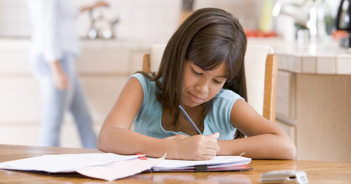 Too much homework image