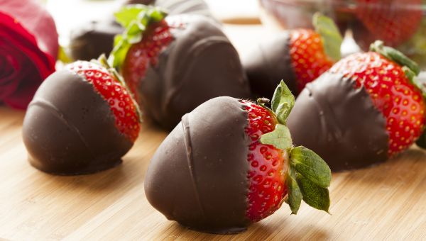 chocolate covered strawberries