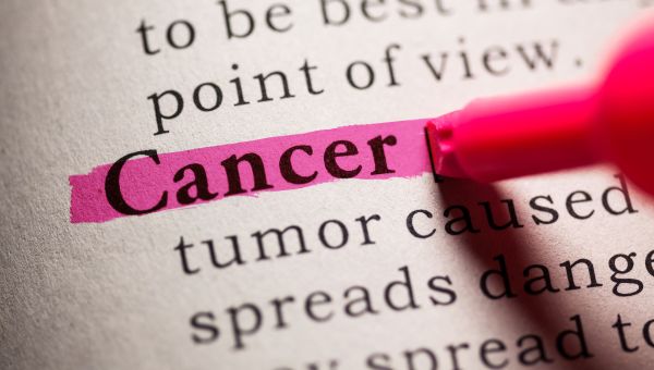 cancer text highlighted in pink 