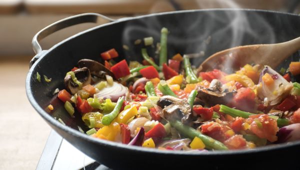 Pan fried vegetables