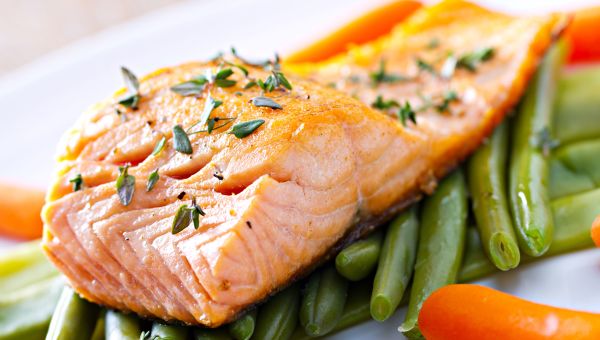 Fillet of salmon