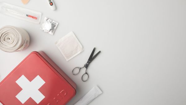 First aid and bandaging top