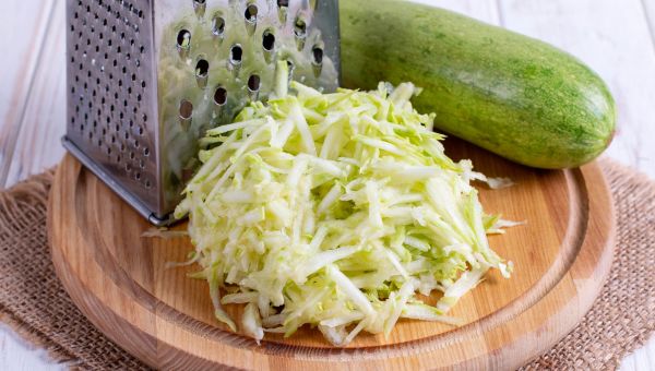 shredded zucchini