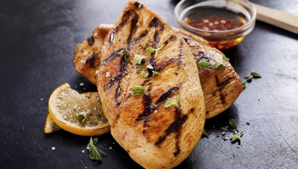 grilled chicken breasts