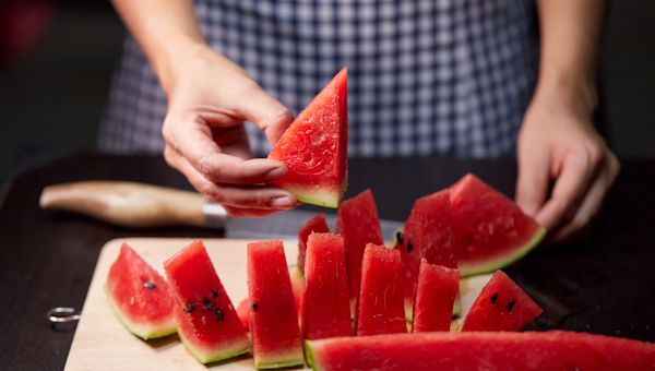 slices of watermelon