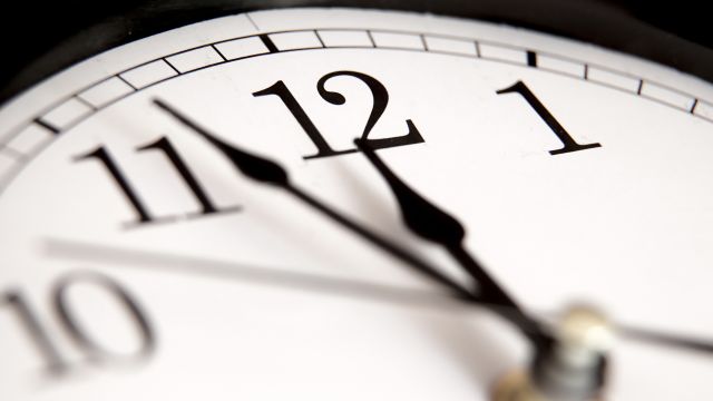 close up of clock
