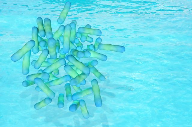 Legionella - 3d rendered illustration