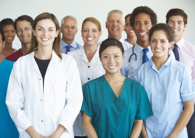 group of medical professionals