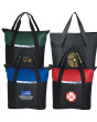 Custom Logo Heavy Duty Zippered Business Tote Bag