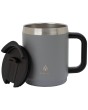 Manna 14 oz. Boulder Steel Camping Mug with Handle