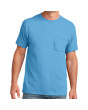 Port & Company 5.4-oz 100% Cotton Pocket T-Shirt (Apparel)