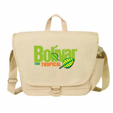 Personalized "eGREEN" Canvas Messenger Bag