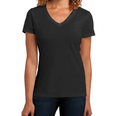 District Made Ladies Perfect Blend V-Neck Tee
