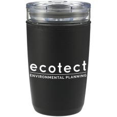 Vesta Glass Tumbler with Recycled PP Sleeve 16 oz