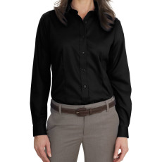 Port Authority Ladies Long Sleeve Non-Iron Twill Shirt (Apparel)