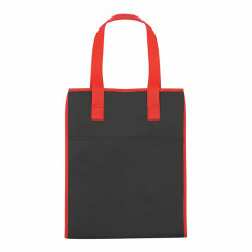 Logo Insulated Drawstring Shopper Tote