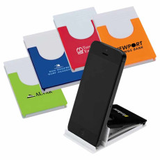 Logo Phone Stand with Microfiber Cloth